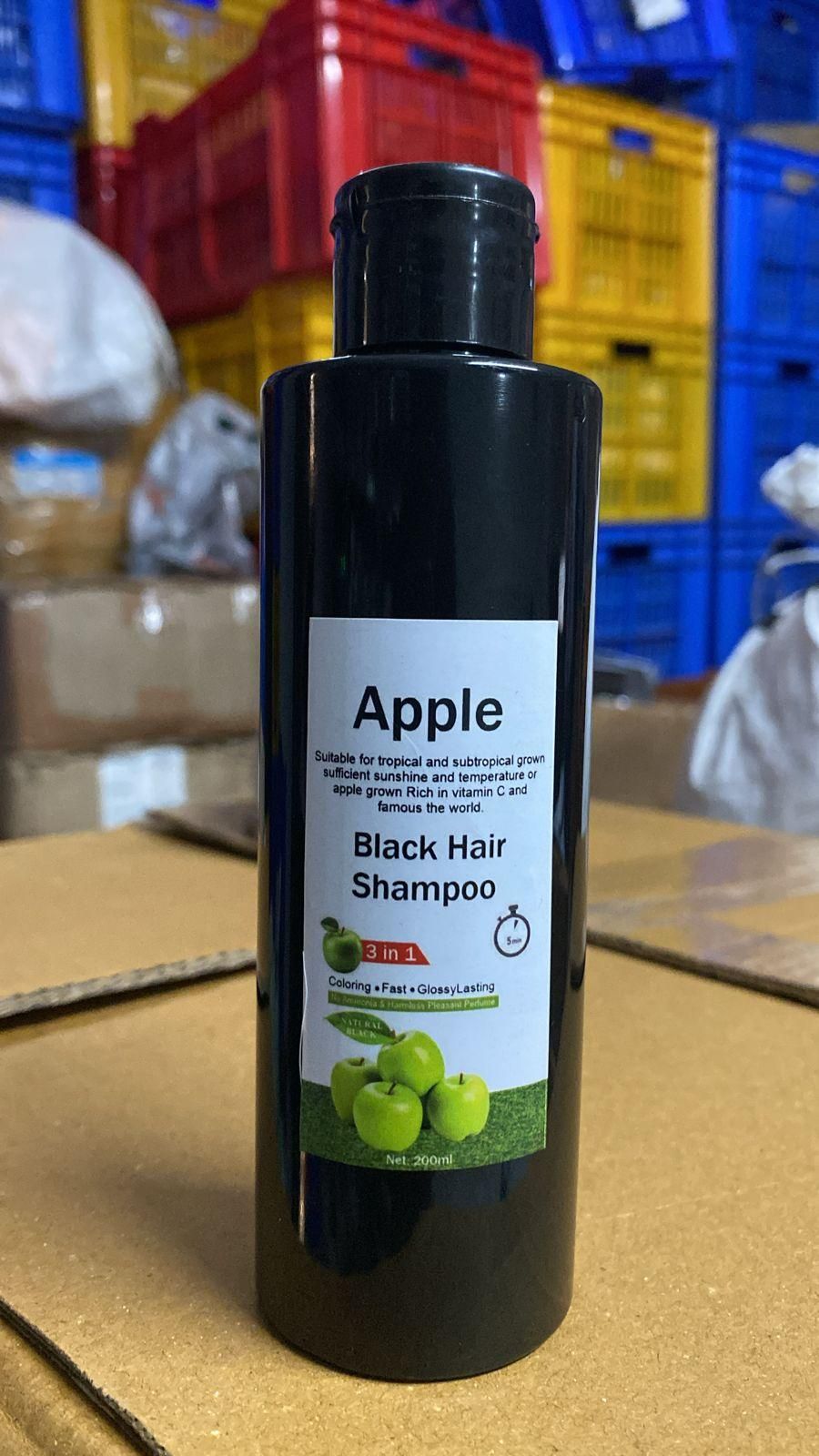 Apple Black Hair Shampoo 3-in-1 200ML