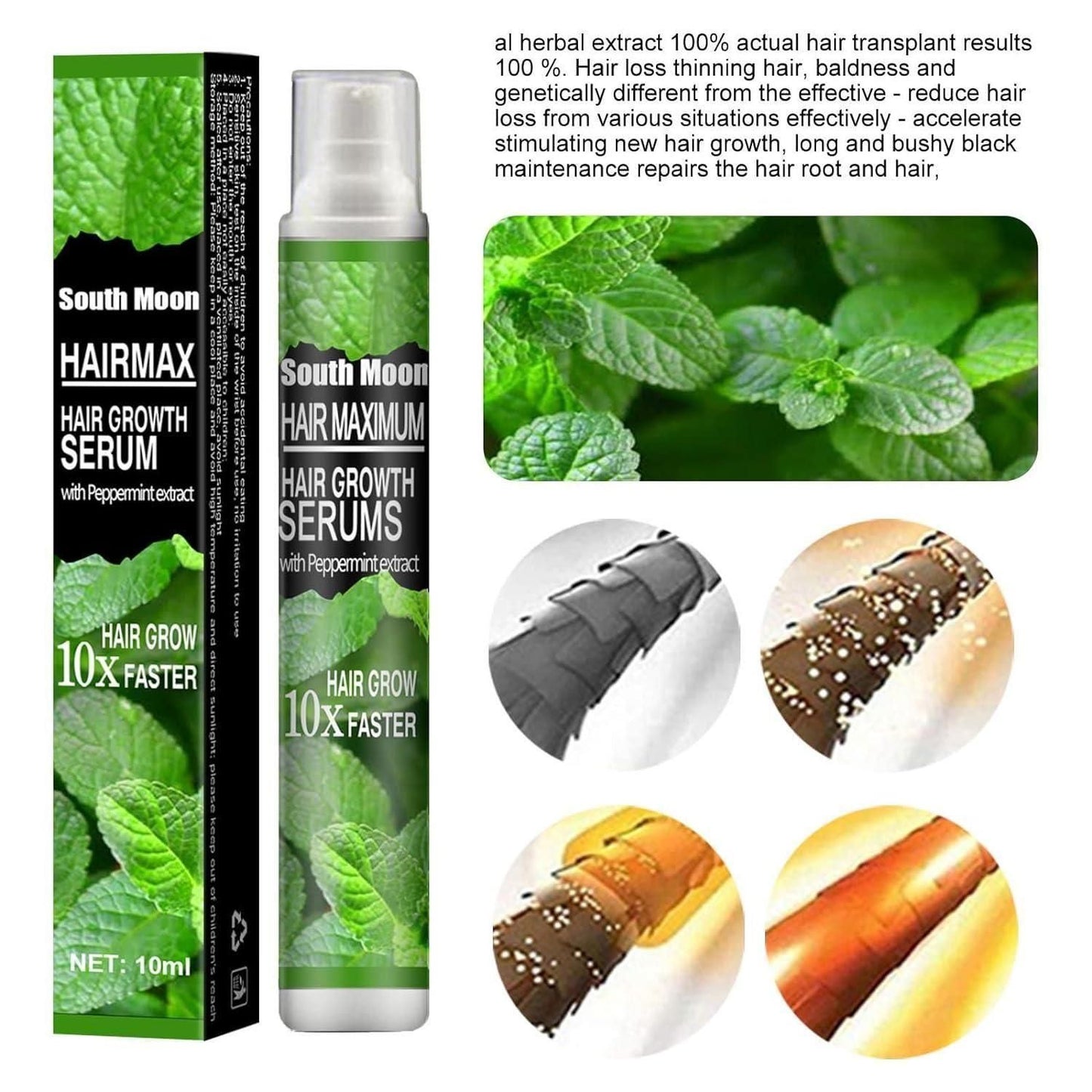 Ginger Plant Extract Anti-Hair Loss Hair Serum