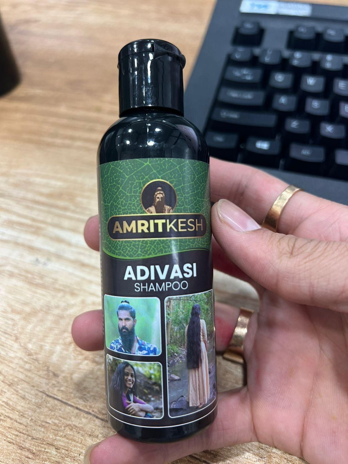 Amritkesh Adivasi Shampoo 100ml - Unleash the Power of Nature